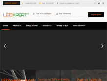 Tablet Screenshot of ledxpert.com